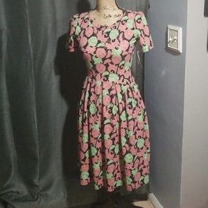 Gorgeous floral Lularoe Amelia - XS